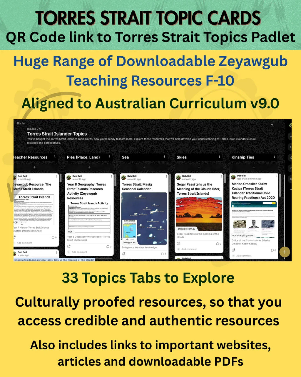 Torres Strait Topic Cards product image 6