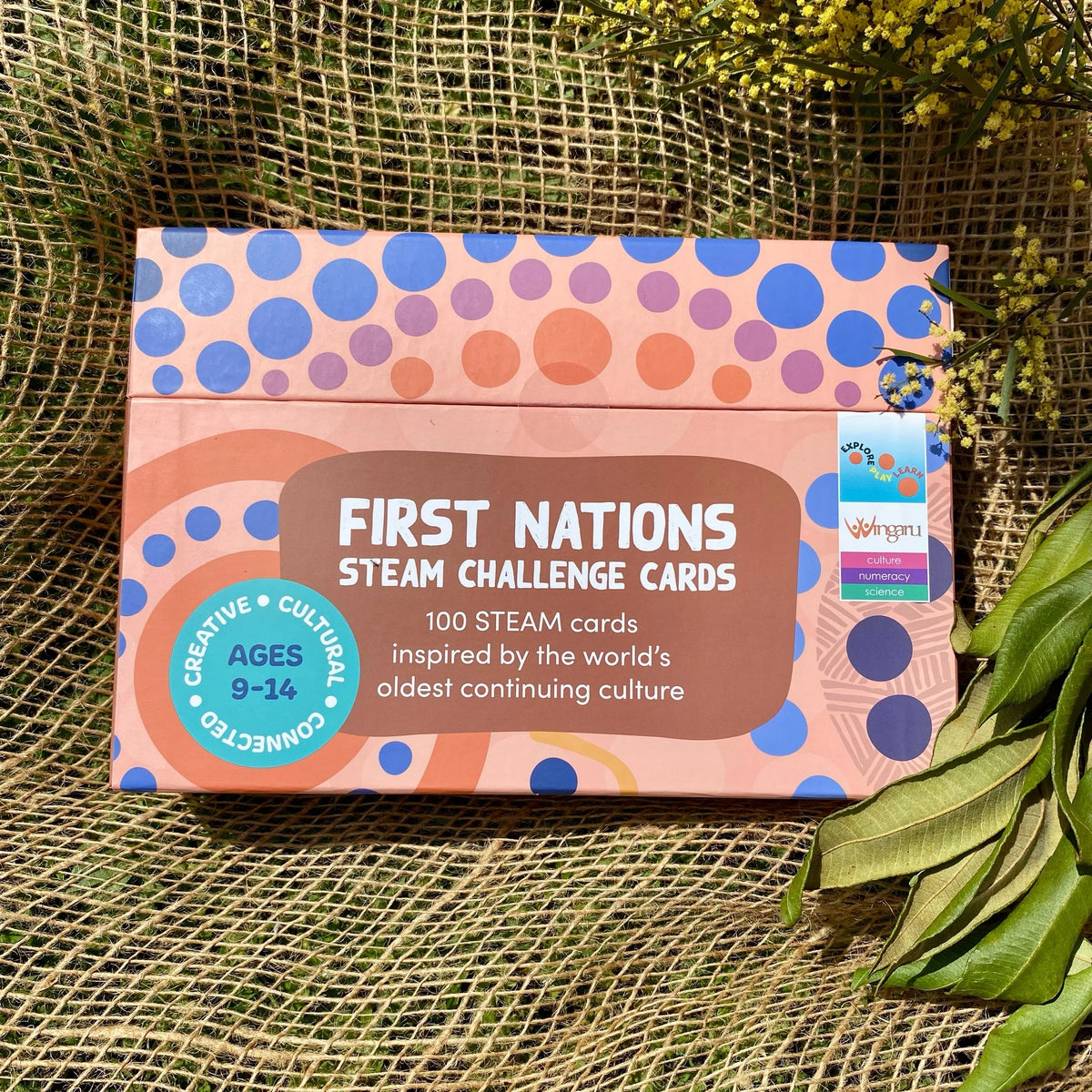 First Nations STEAM Challenge Cards (9-14 years)