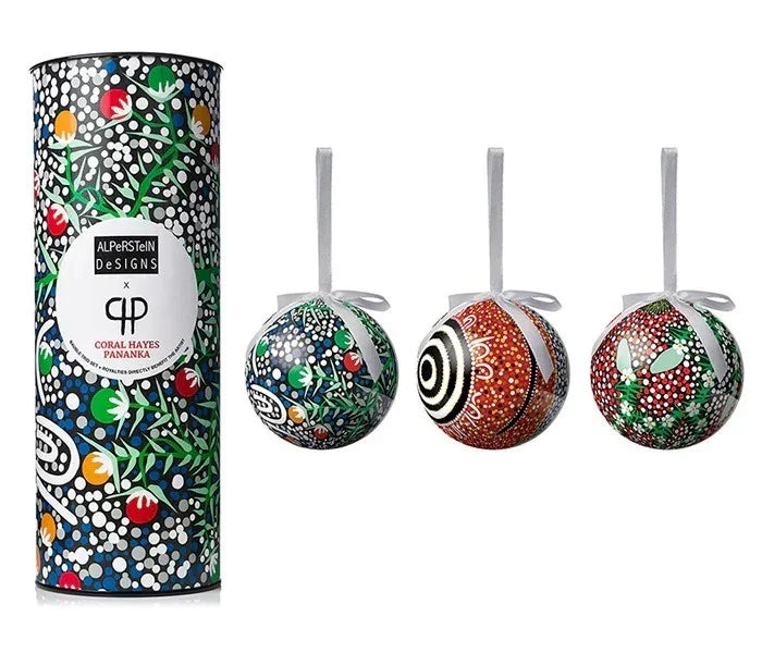 3 Set - Coral Hayes Pananka Baubles
