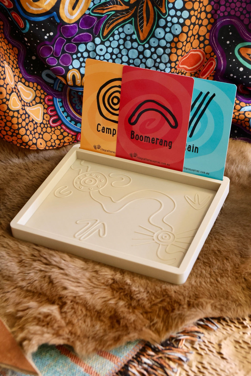 Aboriginal Symbols Tracing Tray product image 3