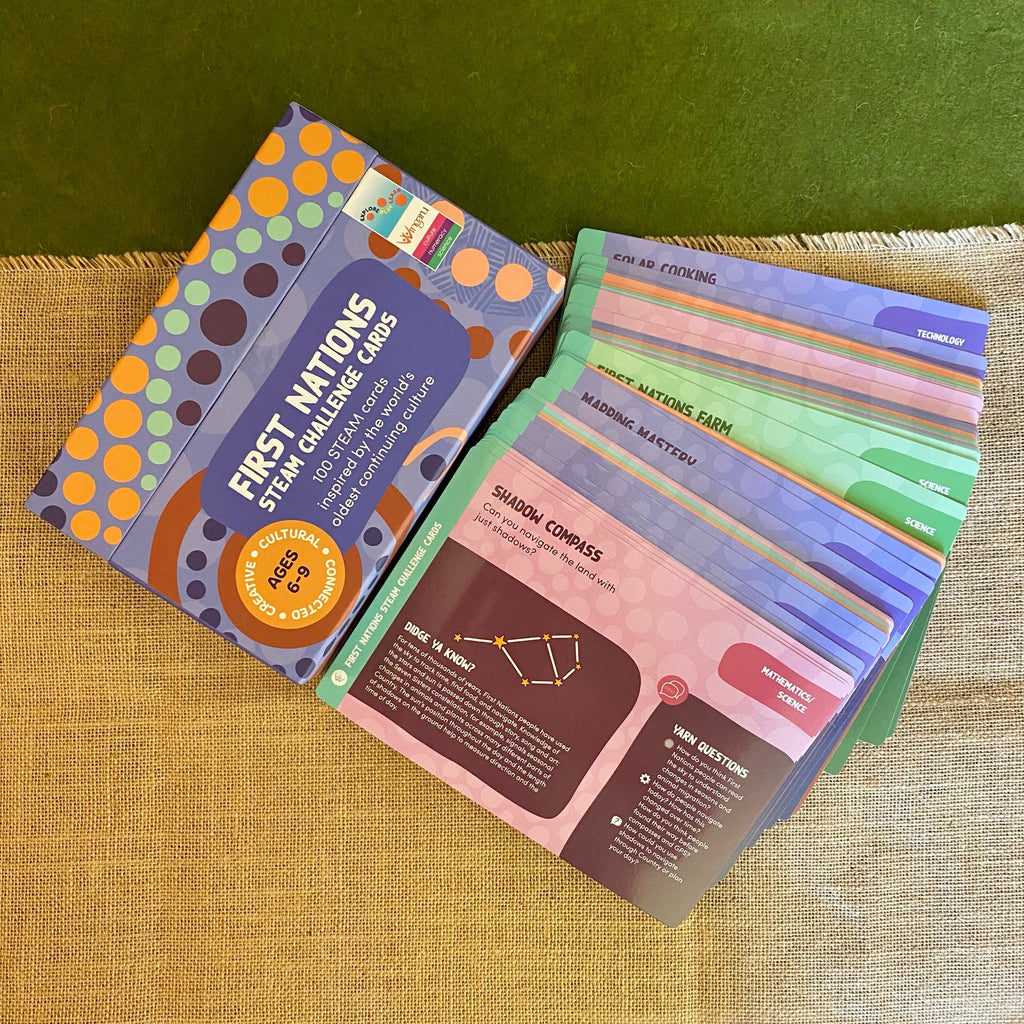 First Nations STEAM Challenge Cards (6-9 years)