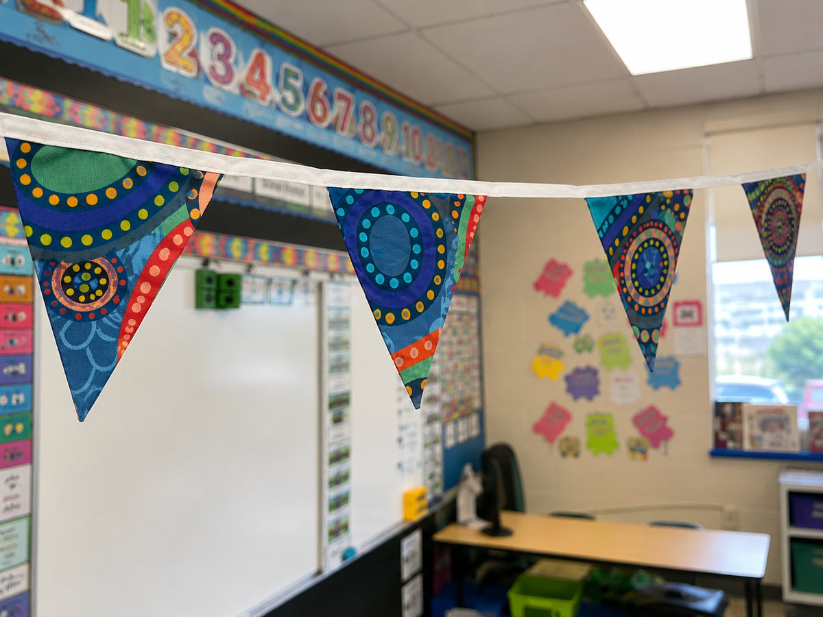 Aboriginal Fabric Garland