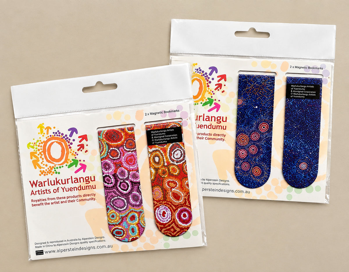 Magnetic Bookmarks - Assorted Indigenous Artists