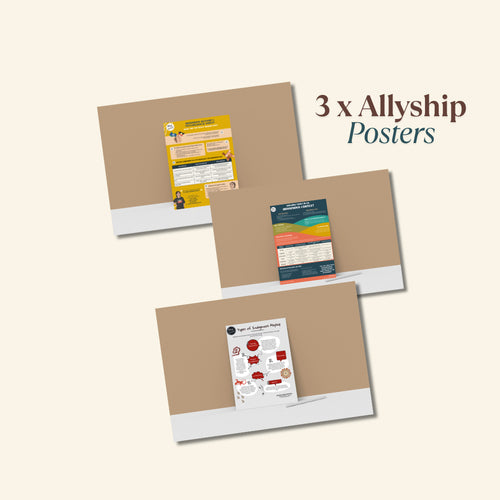 Allyship Poster Set