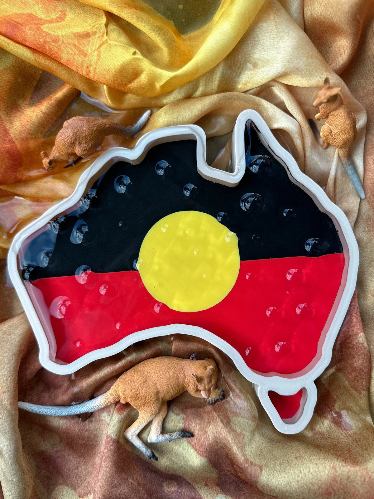Aboriginal Flag Australia Sensory Tray product image 3
