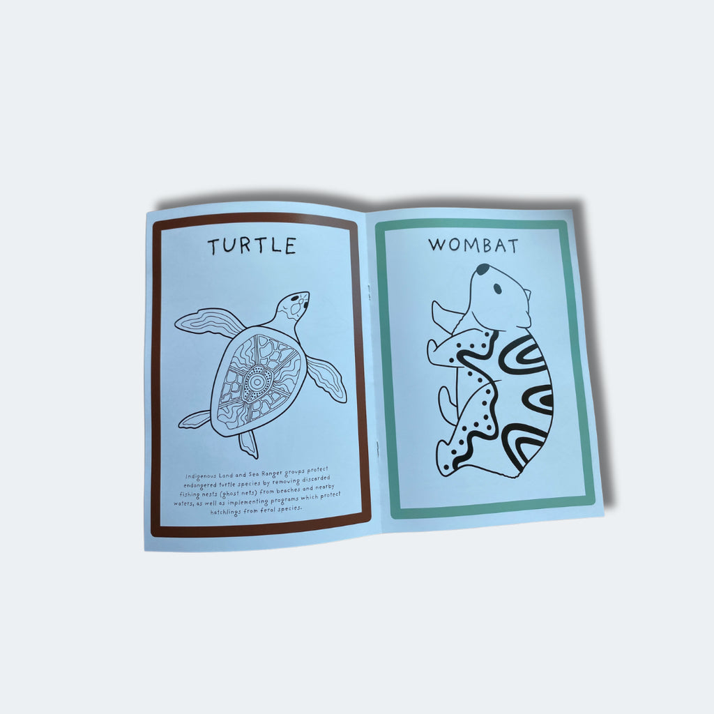 Walking on Country - Aussie Animals Colouring Book product image 3