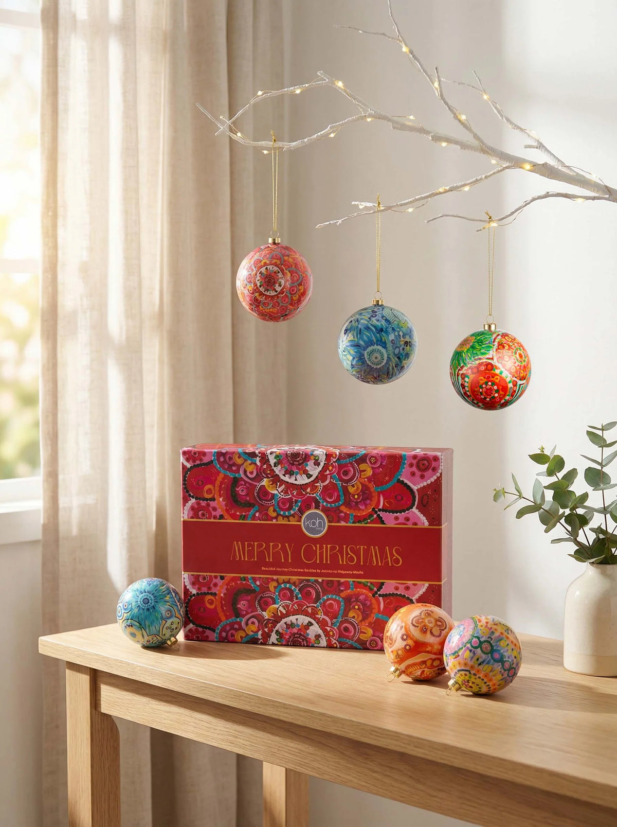 Aboriginal Beautiful Journey 6 Pack Baubles 2026