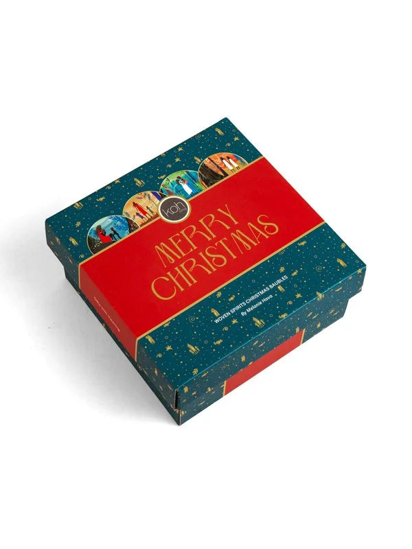 Aboriginal Woven Spirits 4 Pack Baubles product image 2