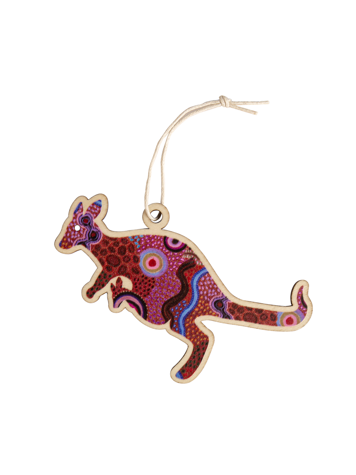 Aboriginal Christmas Kangaroo Decoration Our Country