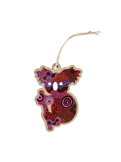 Aboriginal Christmas Koala Decoration Our Country