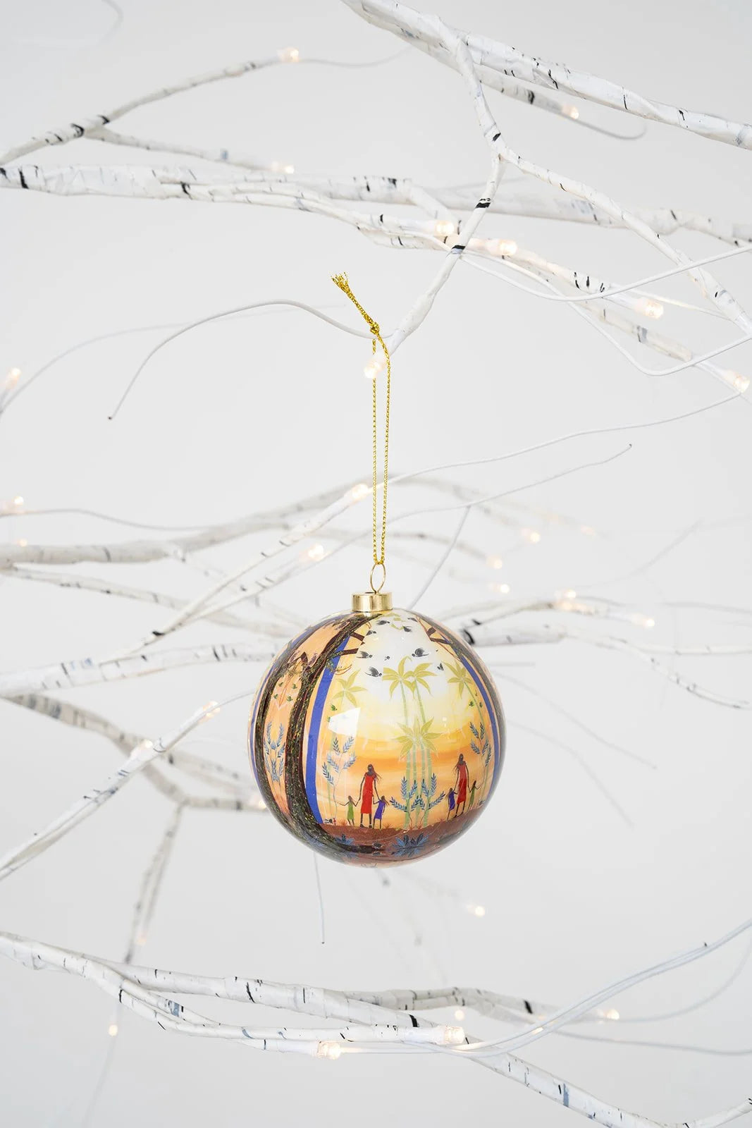 Aboriginal Woven Spirits 4 Pack Baubles product image 6