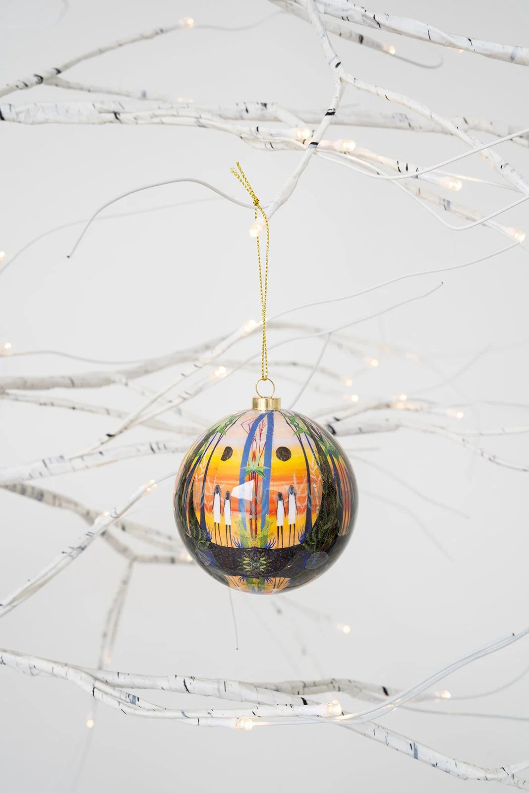 Aboriginal Woven Spirits 4 Pack Baubles product image 3