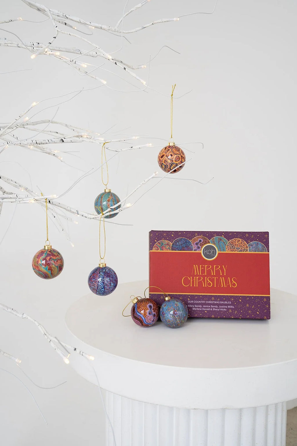 Aboriginal Our Country 6 Pack Mini Baubles product image 3