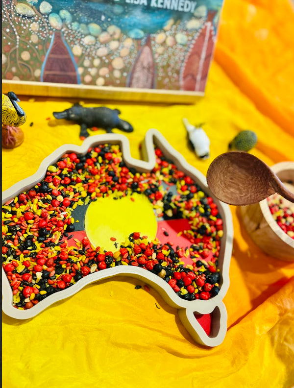 Aboriginal Flag Australia Sensory Tray product image 5