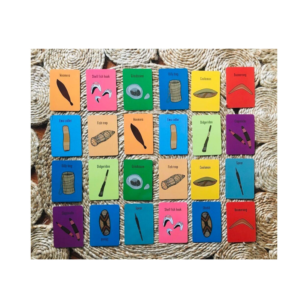 Aboriginal Tools Memory Matching Card Game product image 4
