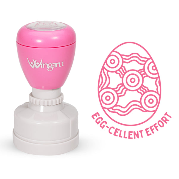 Teacher Stamp - Egg-Cellent Effort