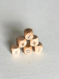 Aboriginal Wooden Story Dice