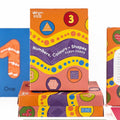 Numbers, Colours + Shapes Flash Cards