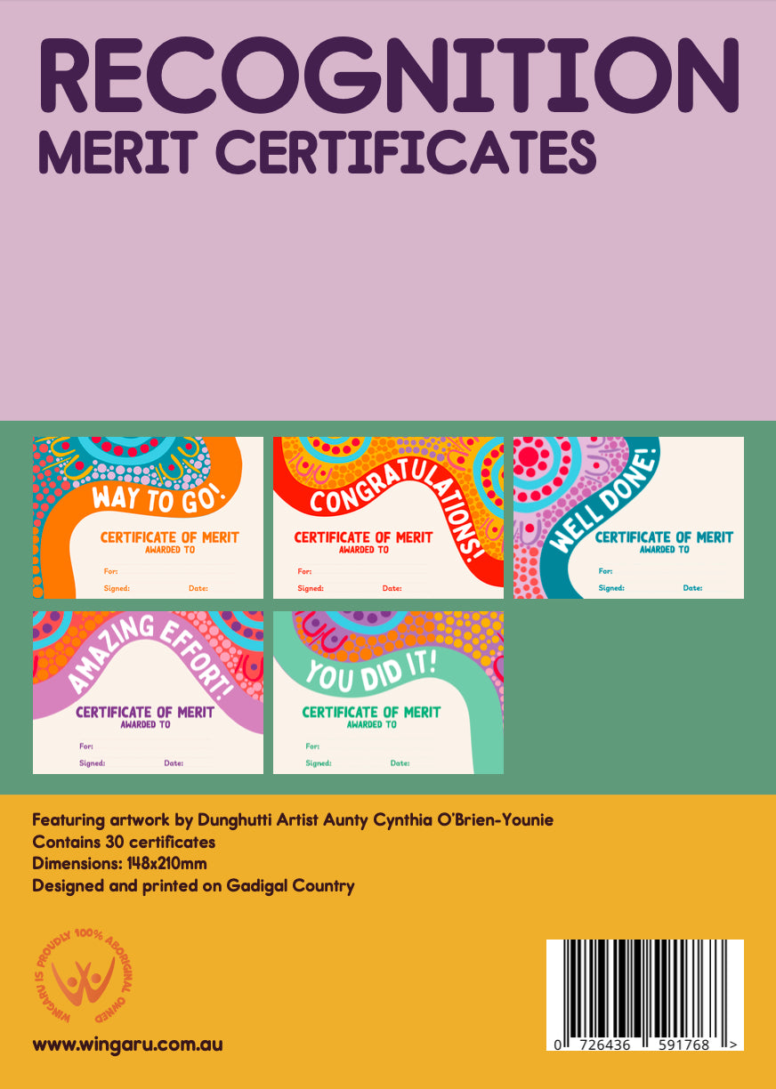 Recognition Merit Certificates product image 2