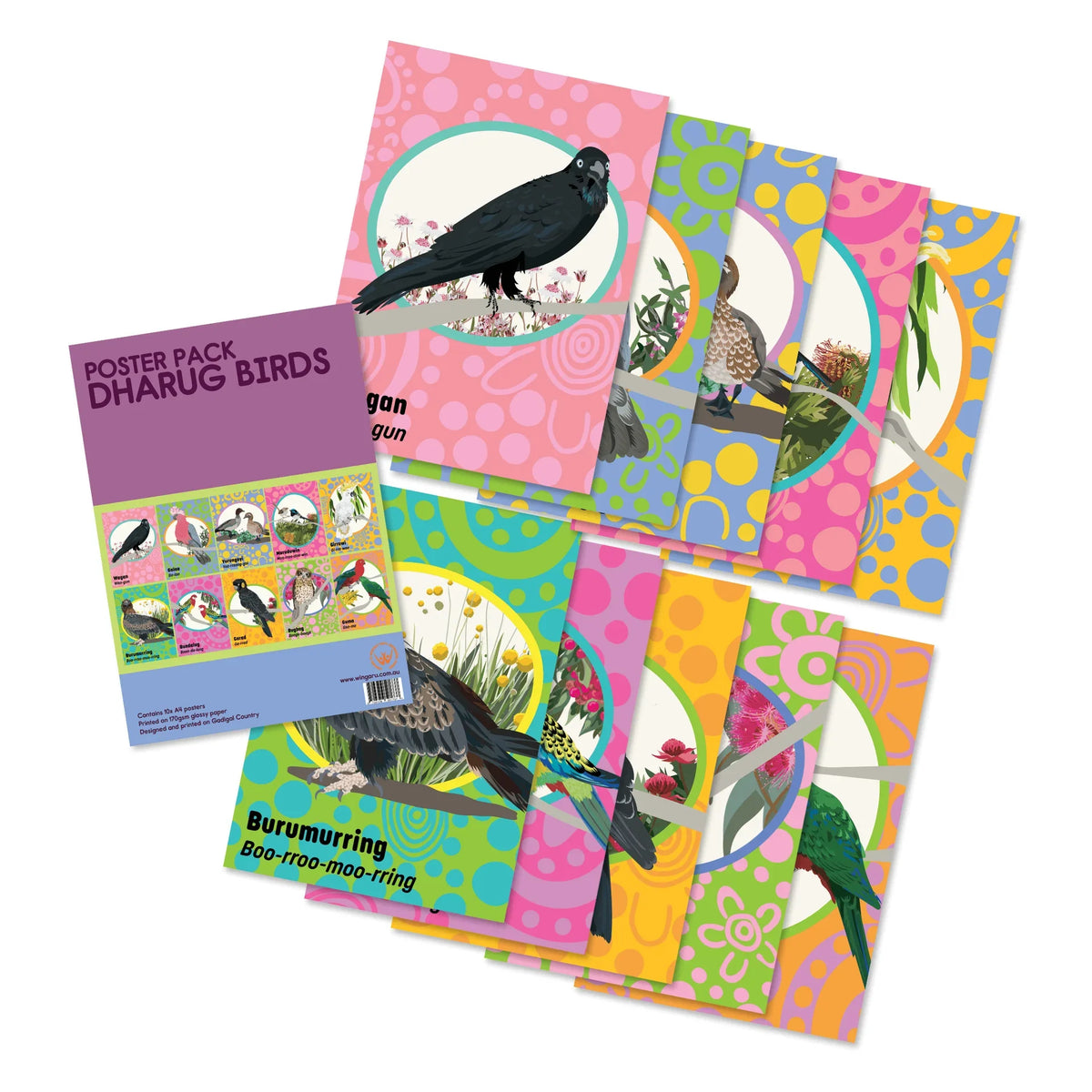 Dharug Bird Posters - A4 product image 2